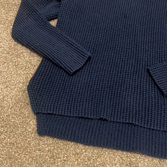 Marine Layer Women’s Blue Large Crew Neck Sweater - Picture 3 of 8